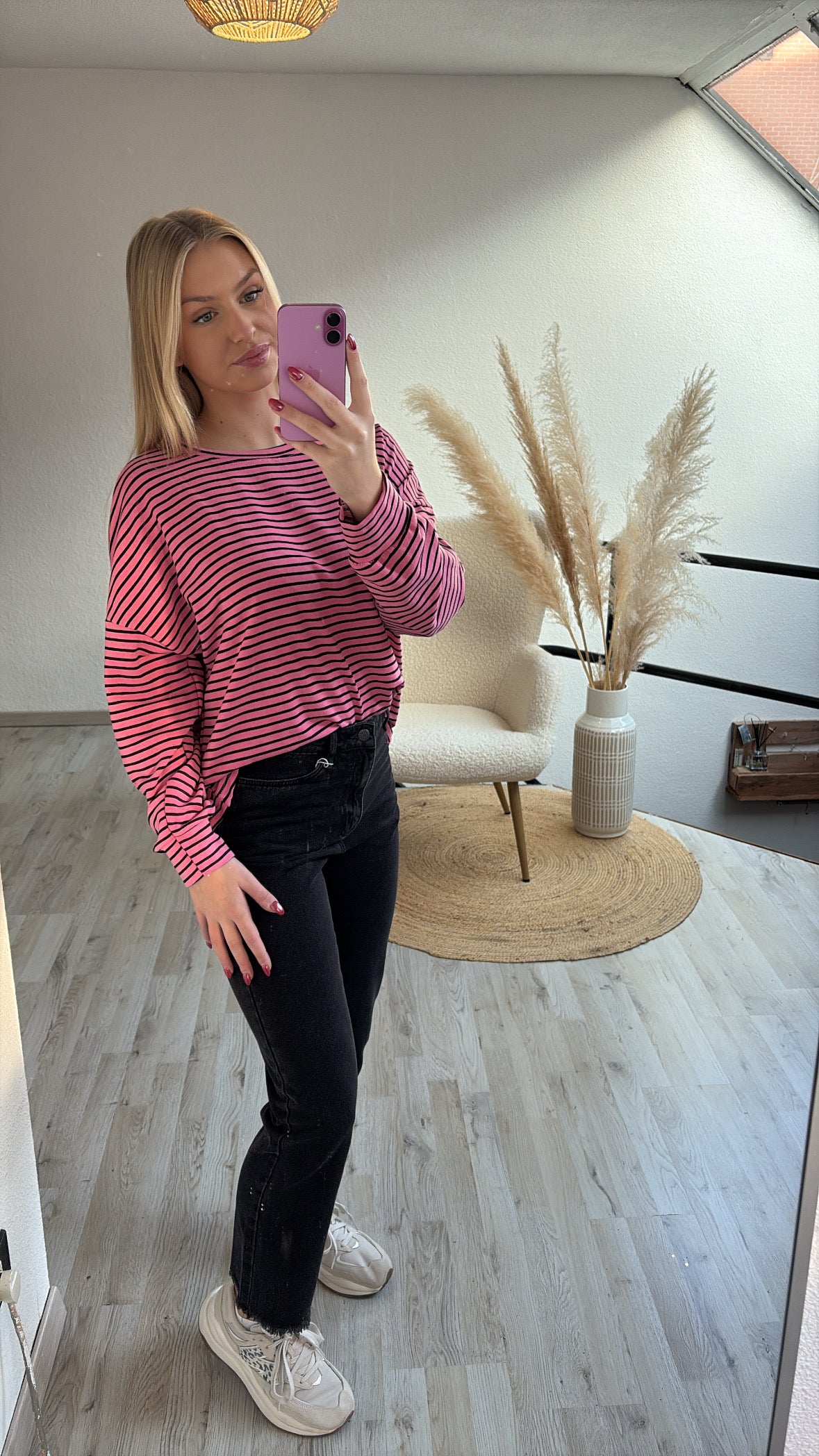 Gestreepte longsleeve