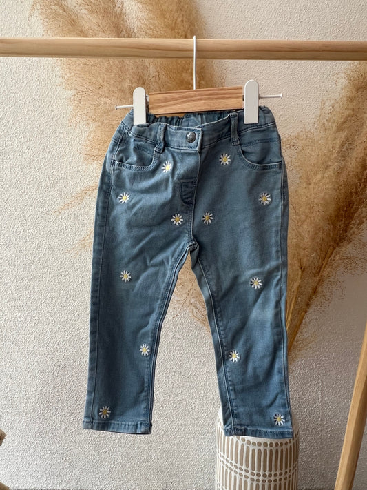 Broek madeliefjes
