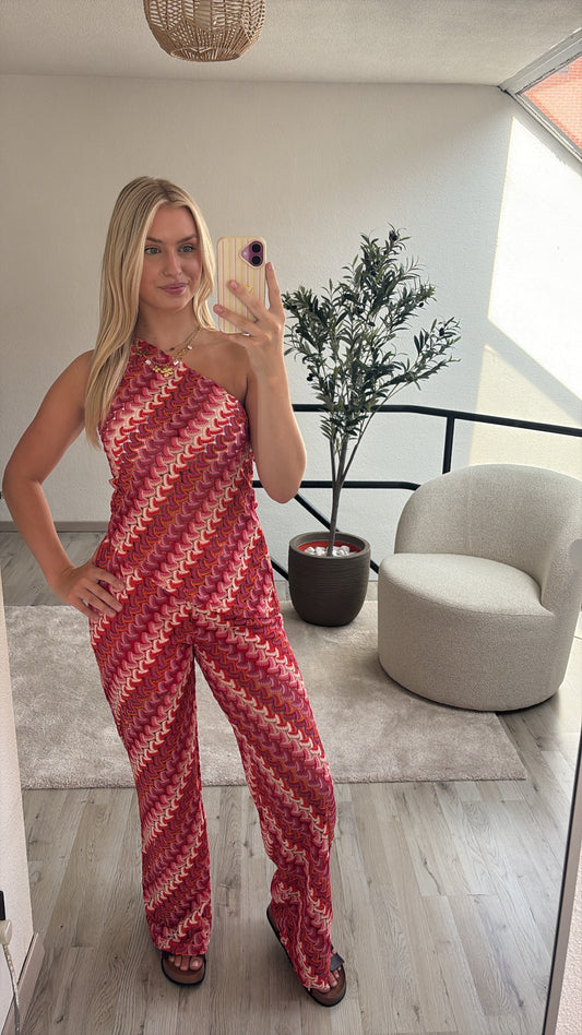 CROCHET BROEK ROZE
