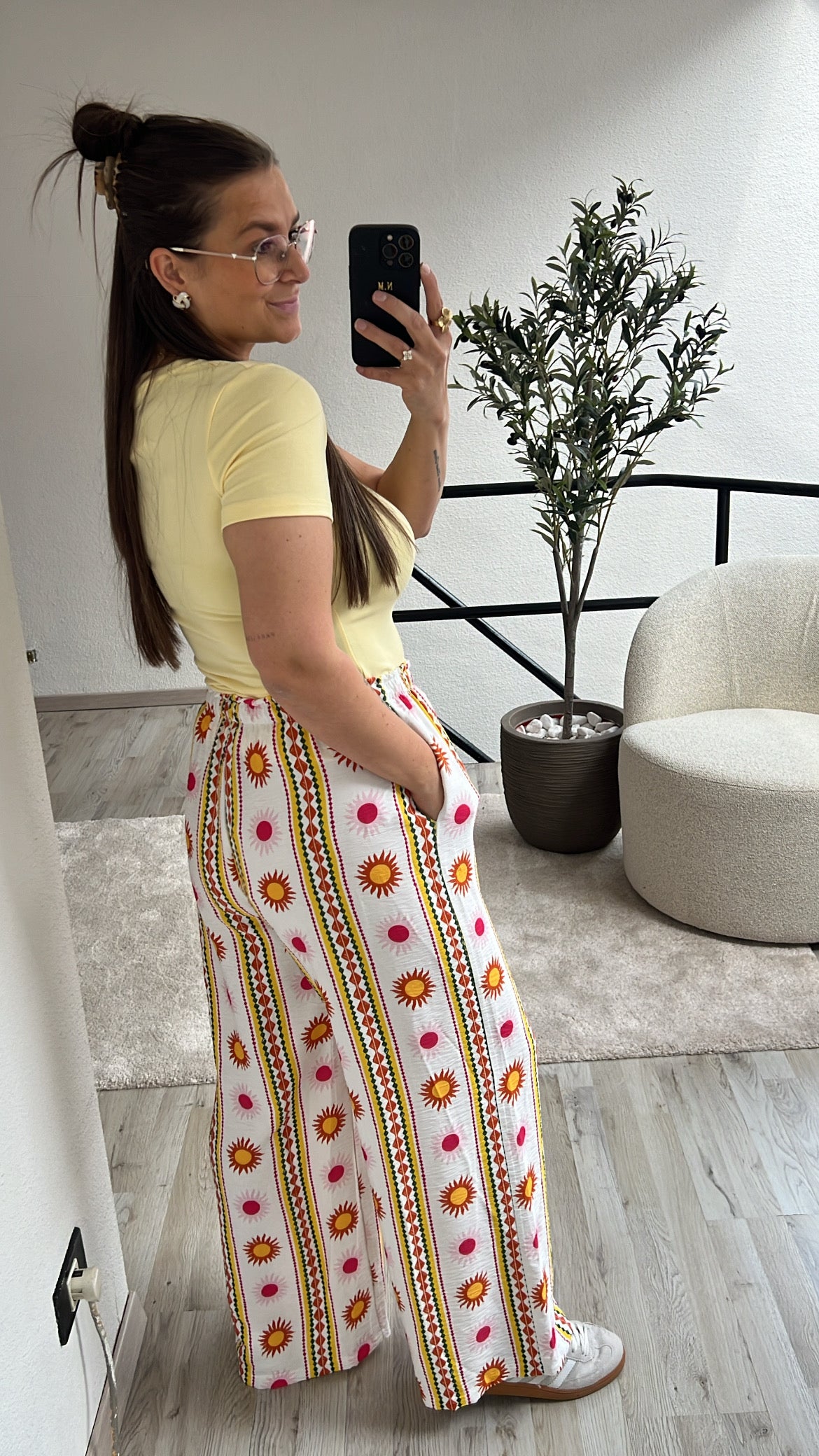 LOSSE BROEK PRINT