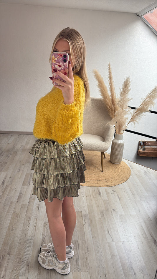 Goudkleurig rokje