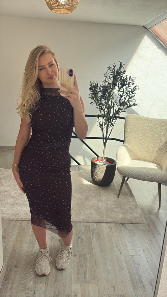 MESH JURK POLKADOTS