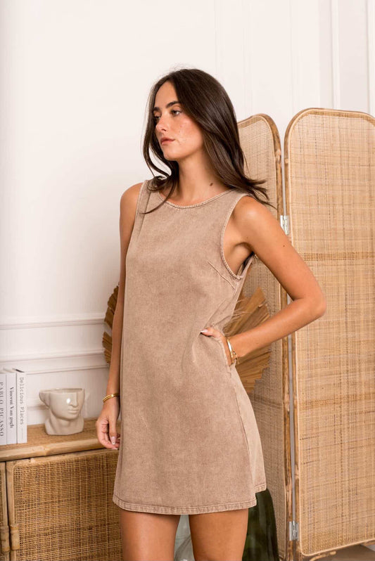 JEANSJURK BEIGE