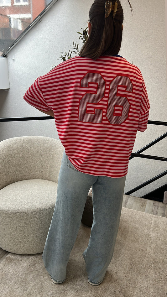 26 SHIRT ROZE-ROOD