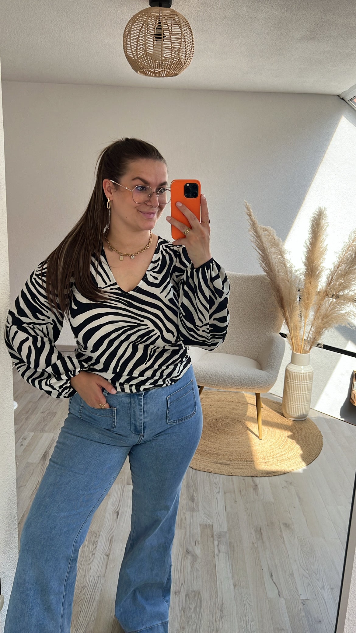 Blouse zebra