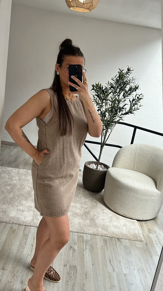 JEANSJURK BEIGE