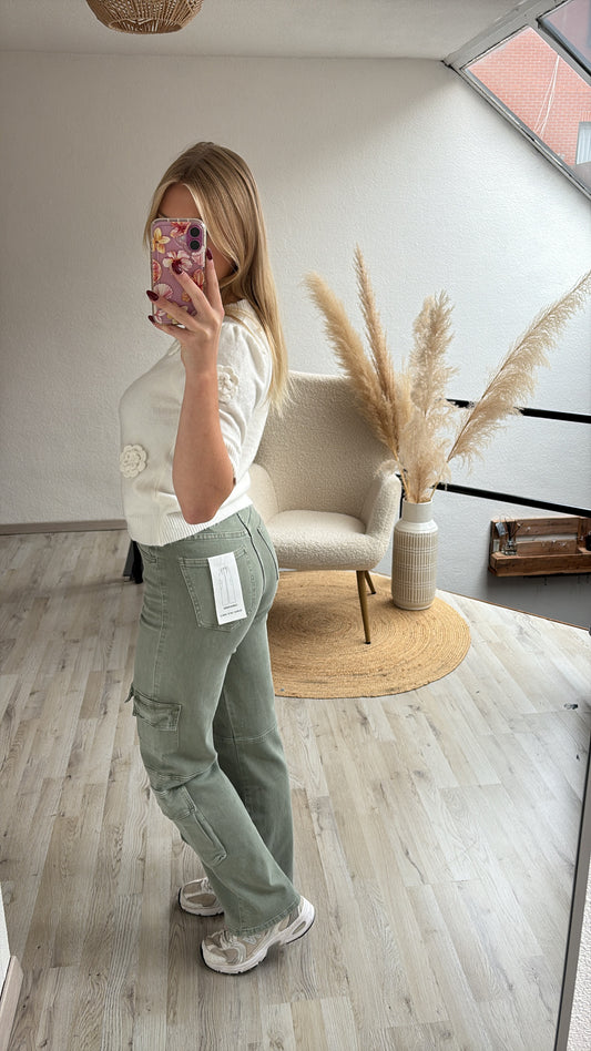Cargojeans khaki