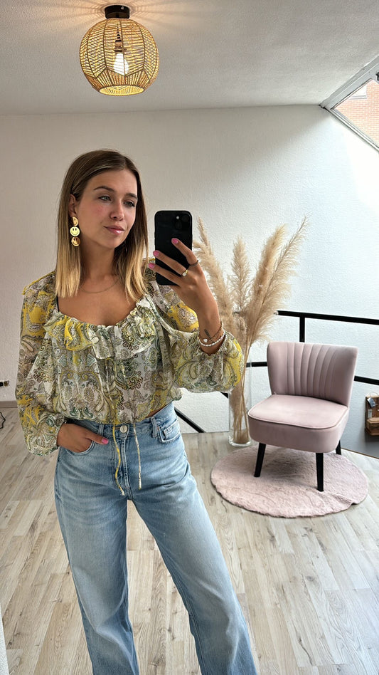 Blouse met print
