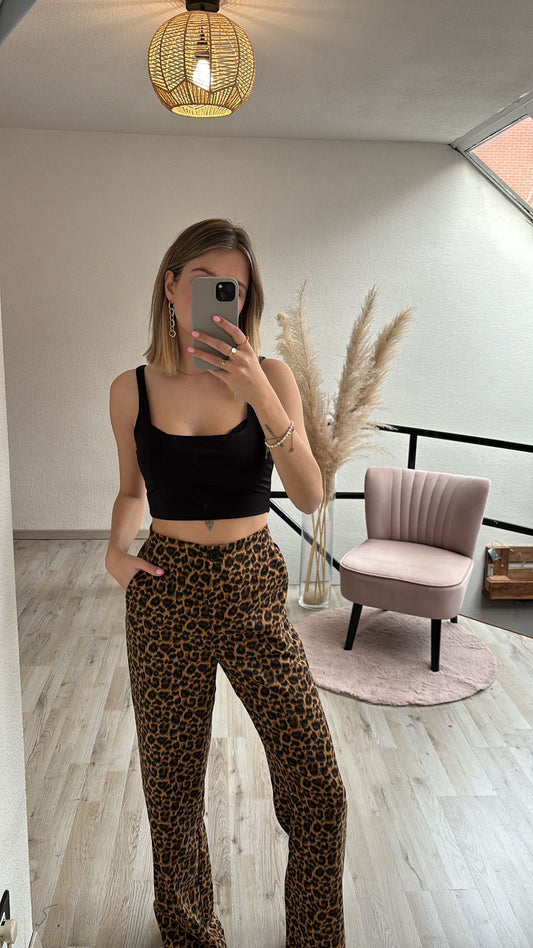 Leopard pantalon