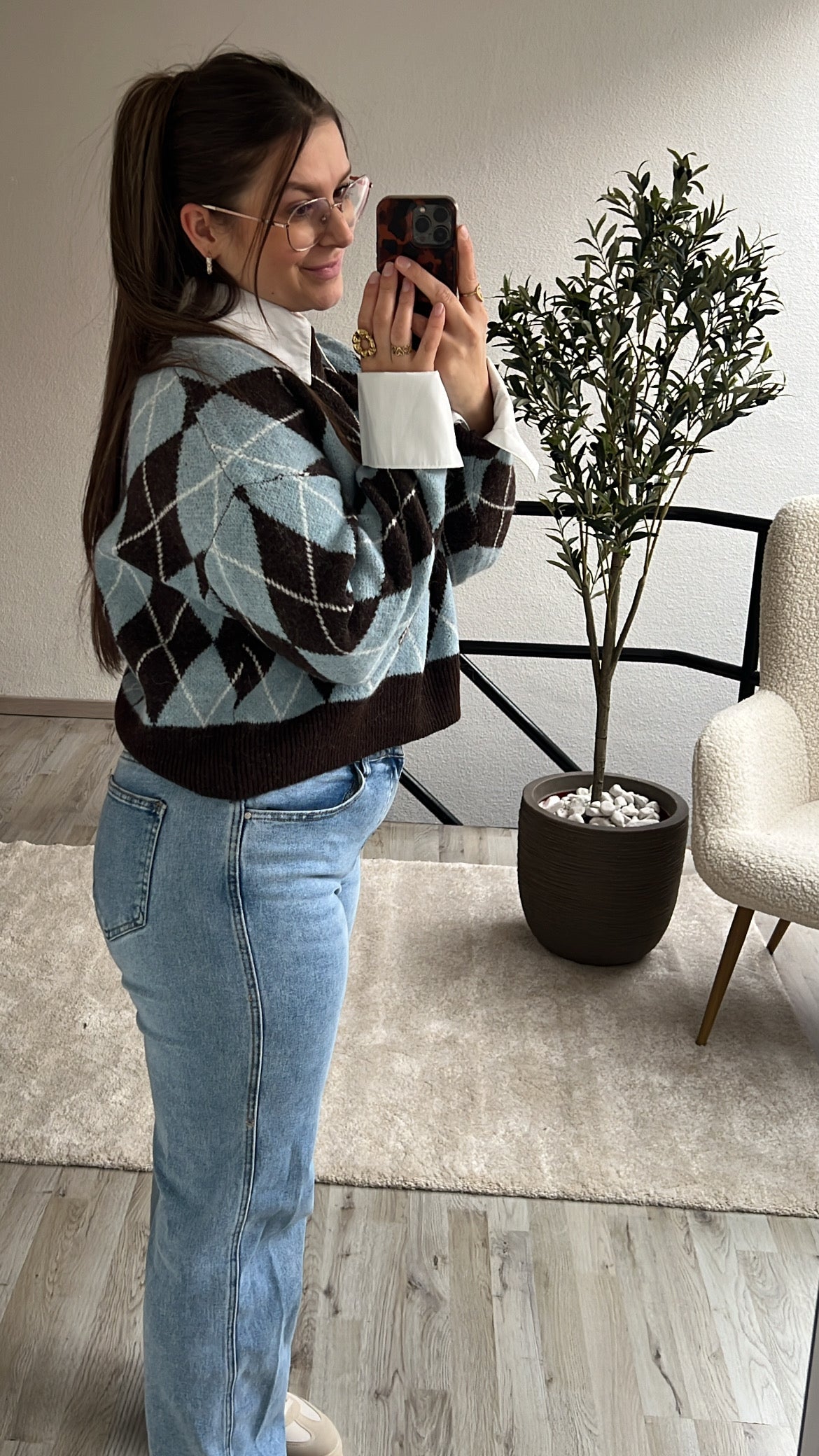 GERUITE TRUI HEMD BLAUW