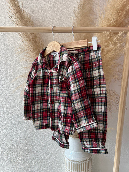Geruite pyjama