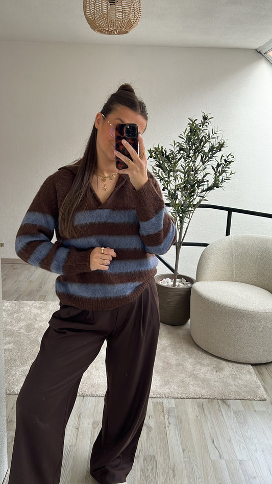STRIPED KNIT
