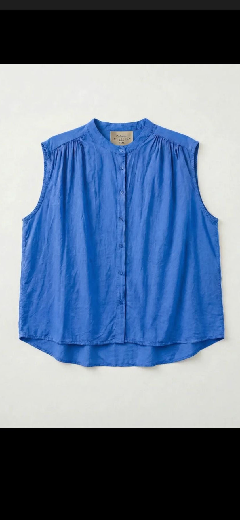 BLAUWE BLOUSE