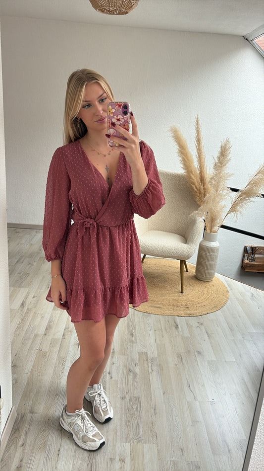 Jurk oud-roze