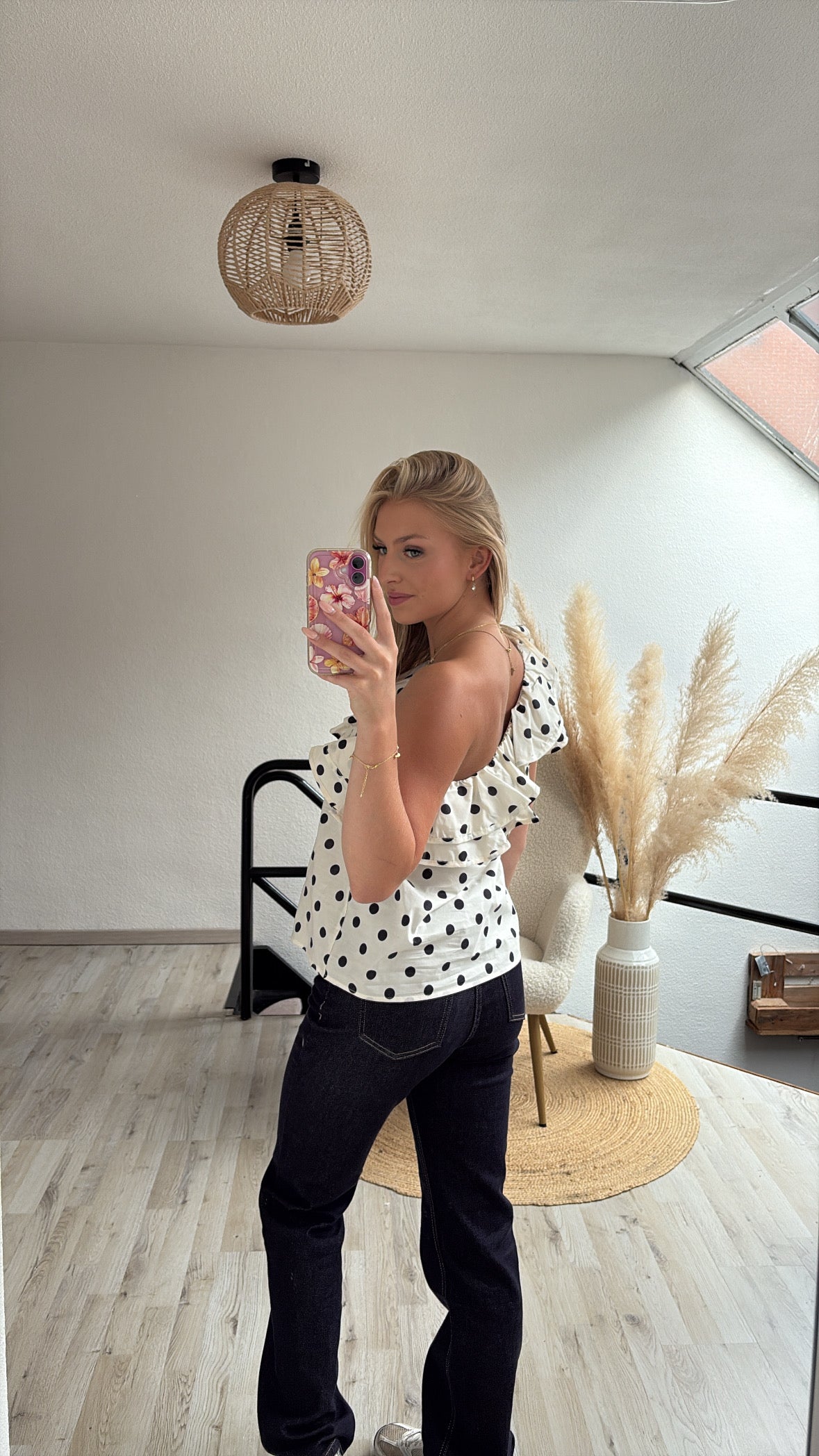 Polkadot top