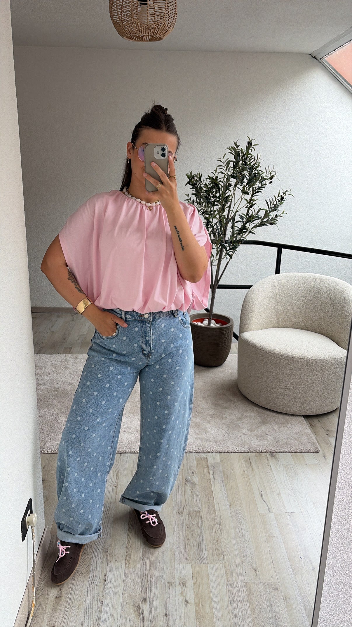 PUFFY BLOUSE ROZE