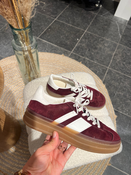 Sneakers burgundy