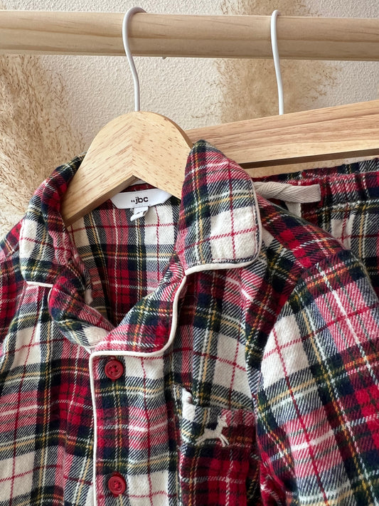 Geruite pyjama