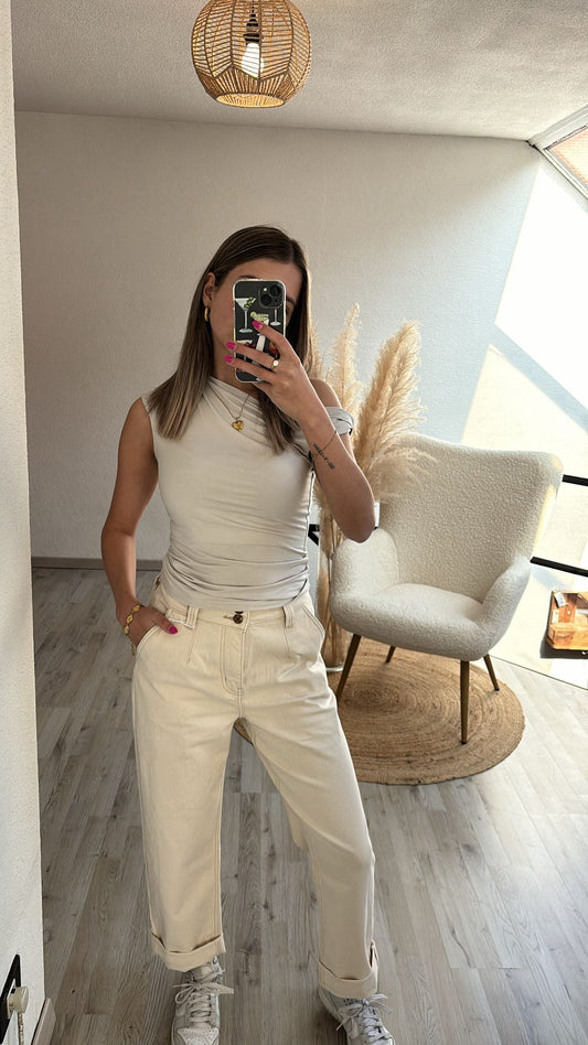 Jeans beige