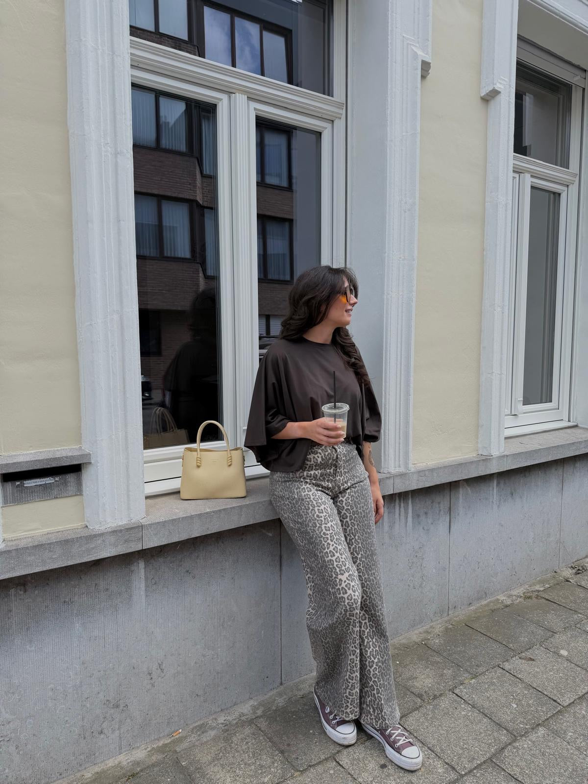 LEOPARD JEANS
