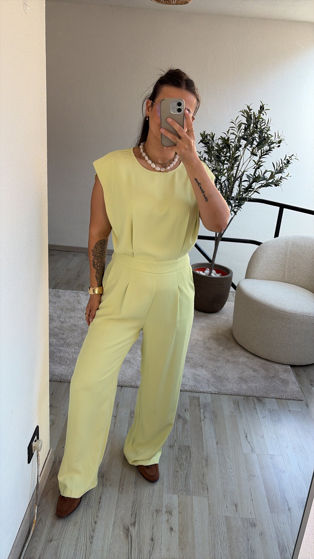 LIME JUMPSUIT