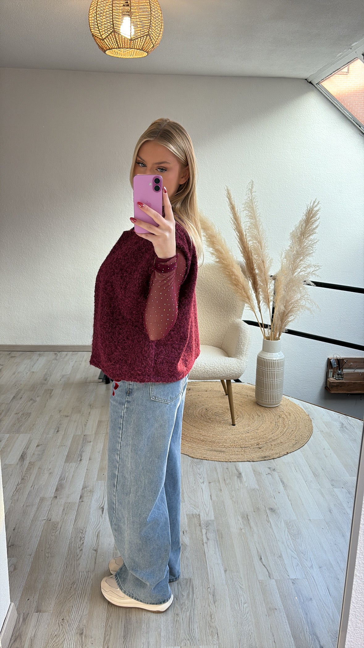 Diamantjes longsleeve