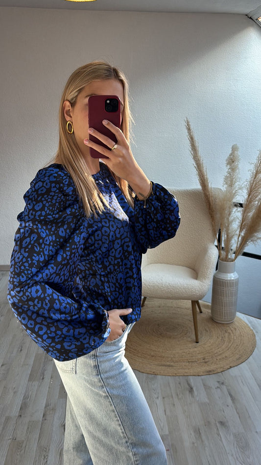 Leopard blouse