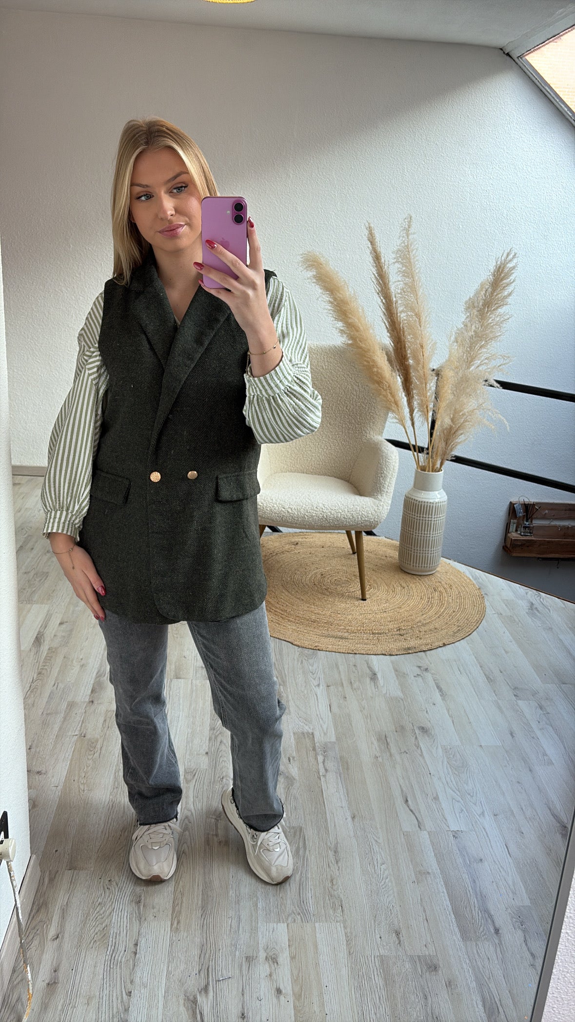 Khaki gilet