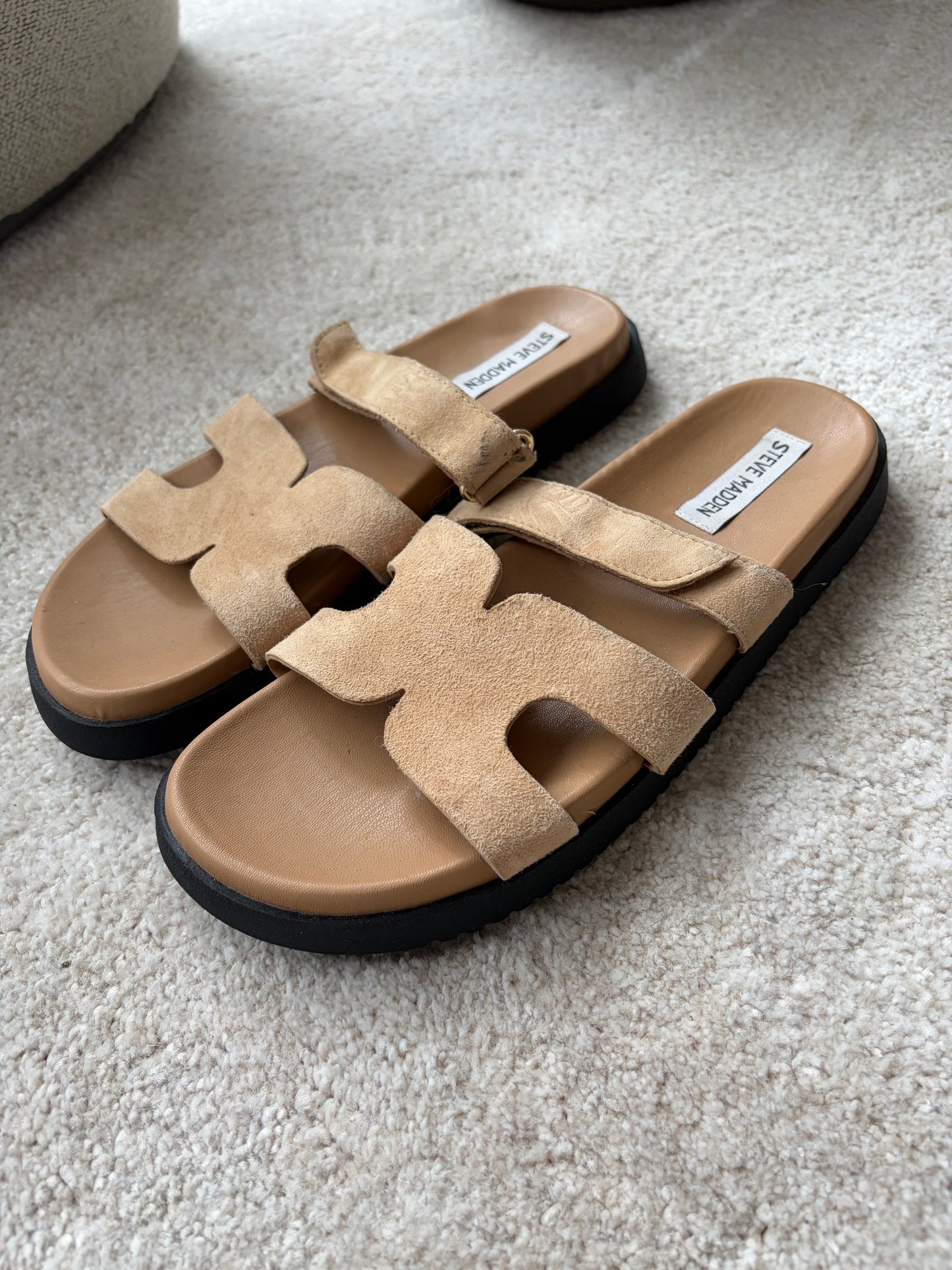 SUEDE SLIPPERS