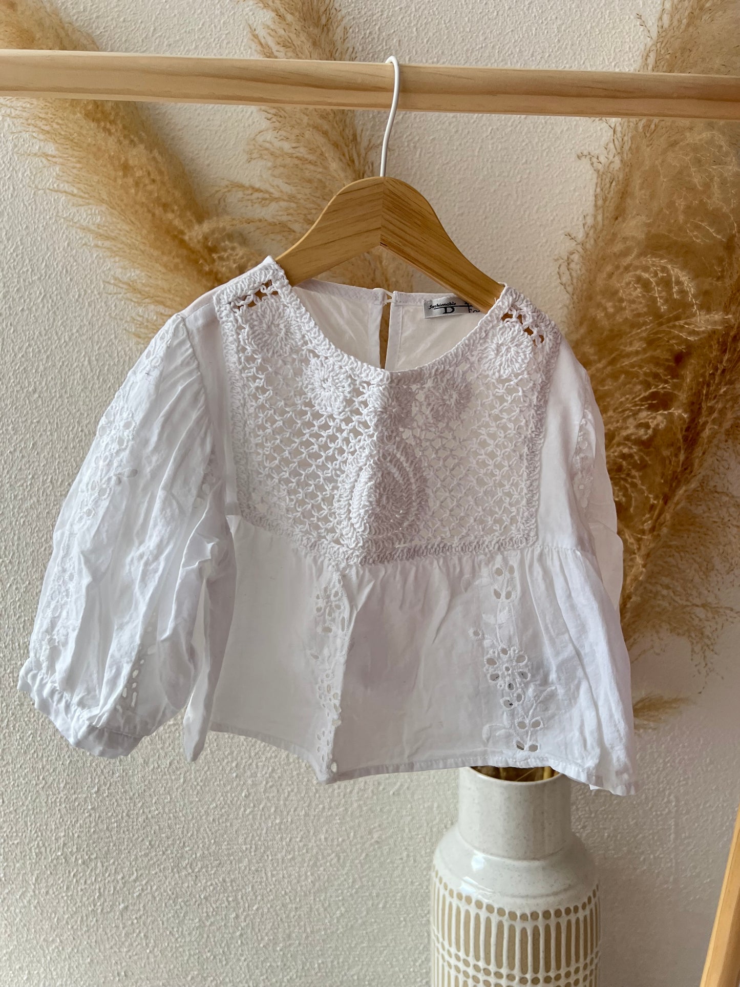 Witte blouse