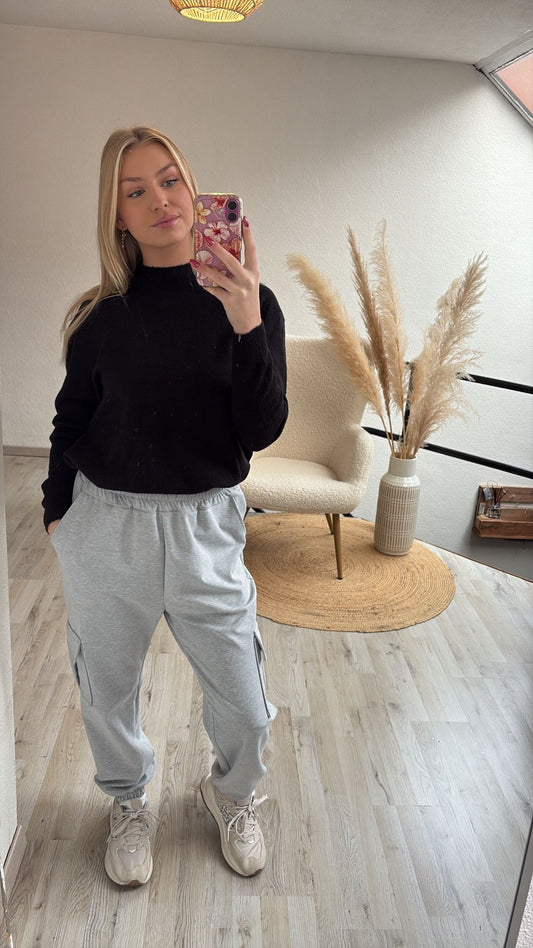 Grijze joggingbroek