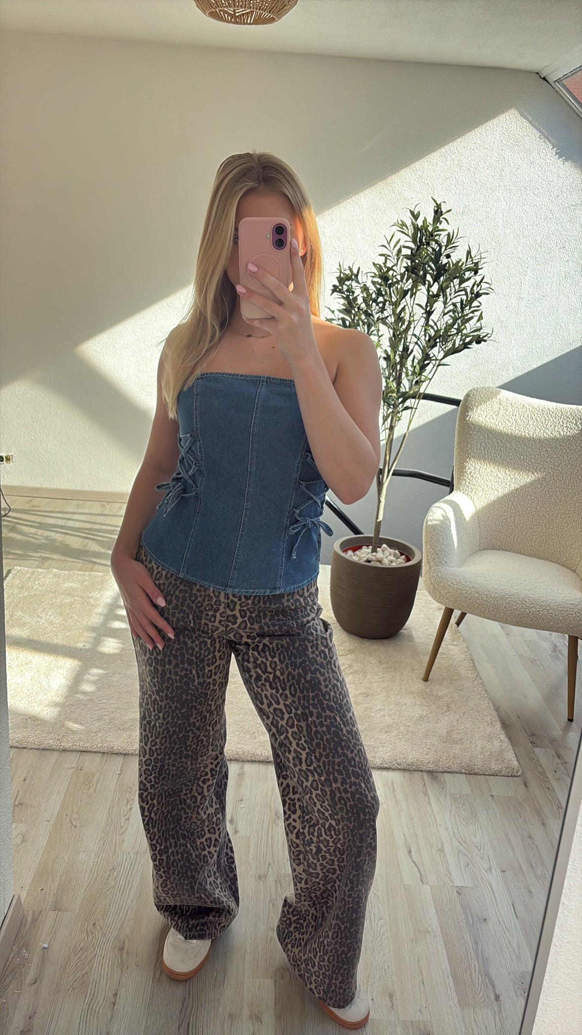 JEANSTOP BLAUW