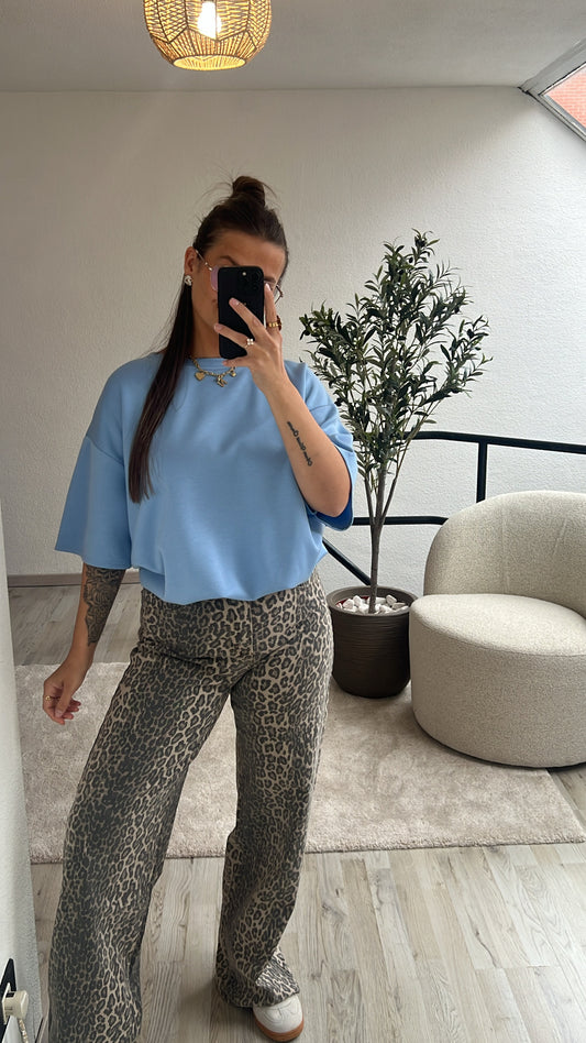 PUFFY TEE LICHTBLAUW