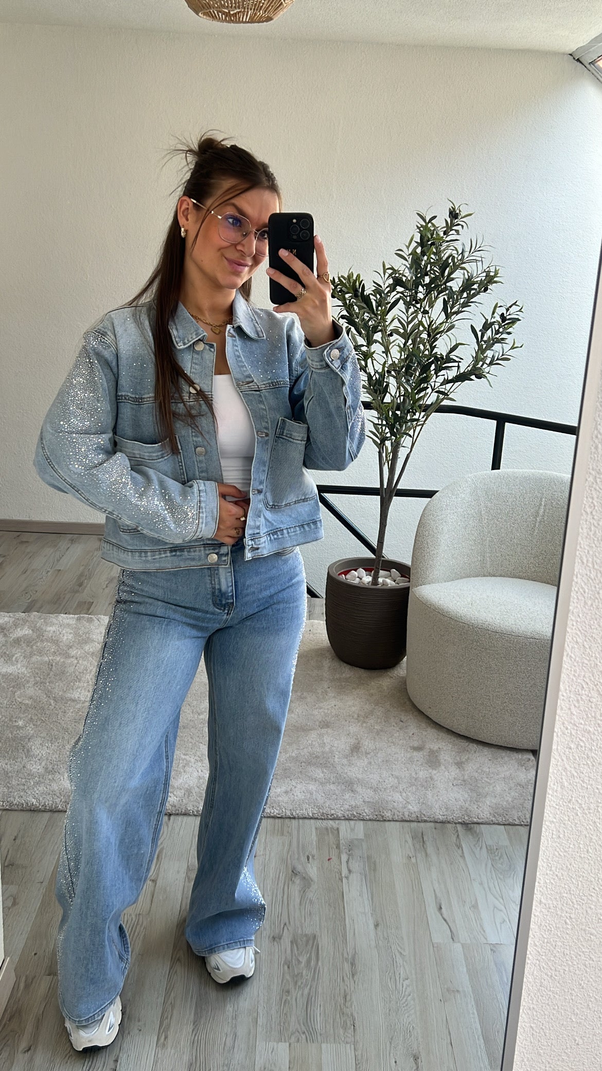 JEANSVEST GLITTER