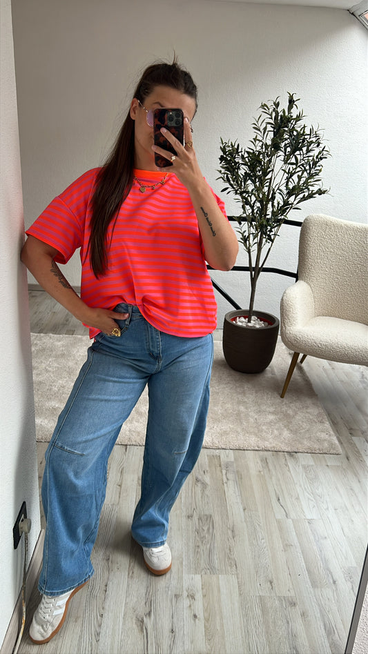 OPEN BACK SHIRT ORANJE