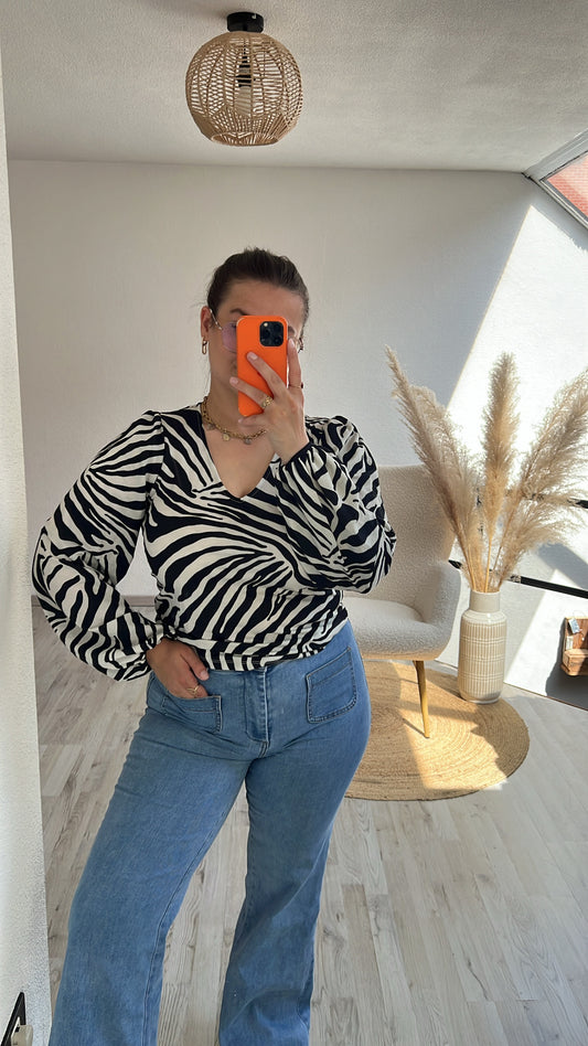 Blouse zebra