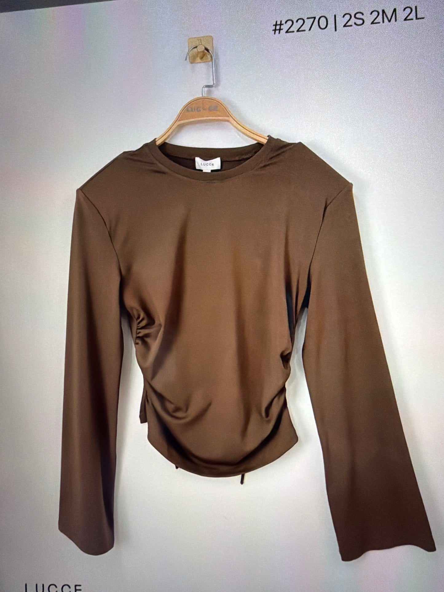 TAUPE LONGSLEEVE