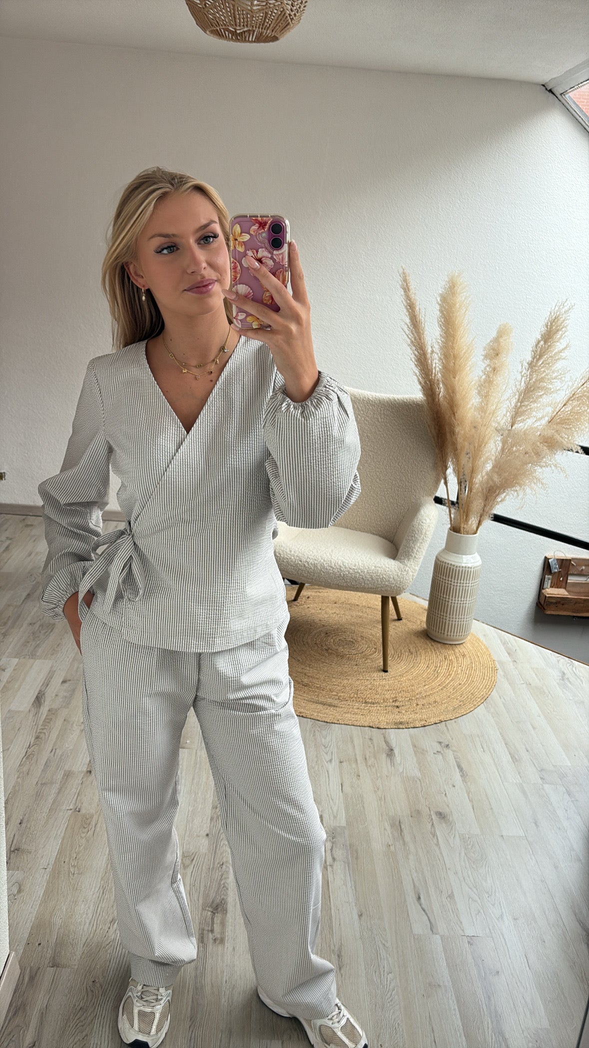 Gestreepte set