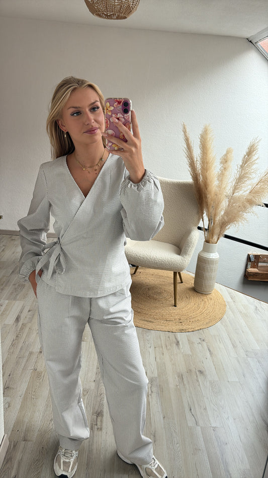 Gestreepte set