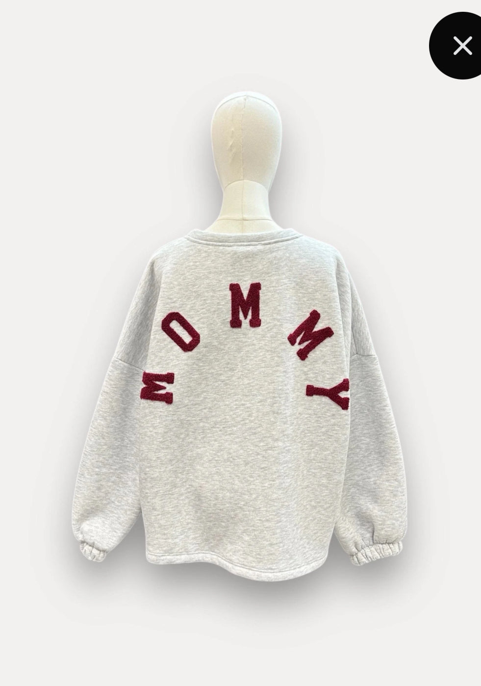 Mommy sweater burgundy