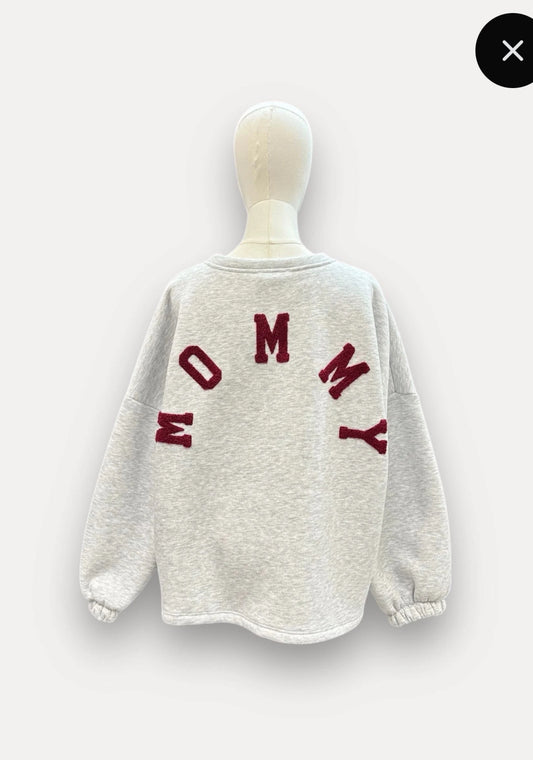 Mommy sweater burgundy