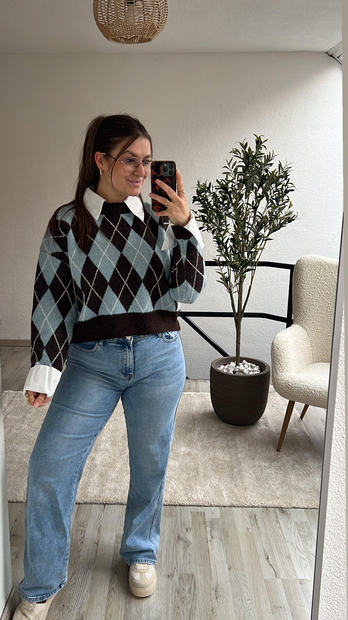 GERUITE TRUI HEMD BLAUW