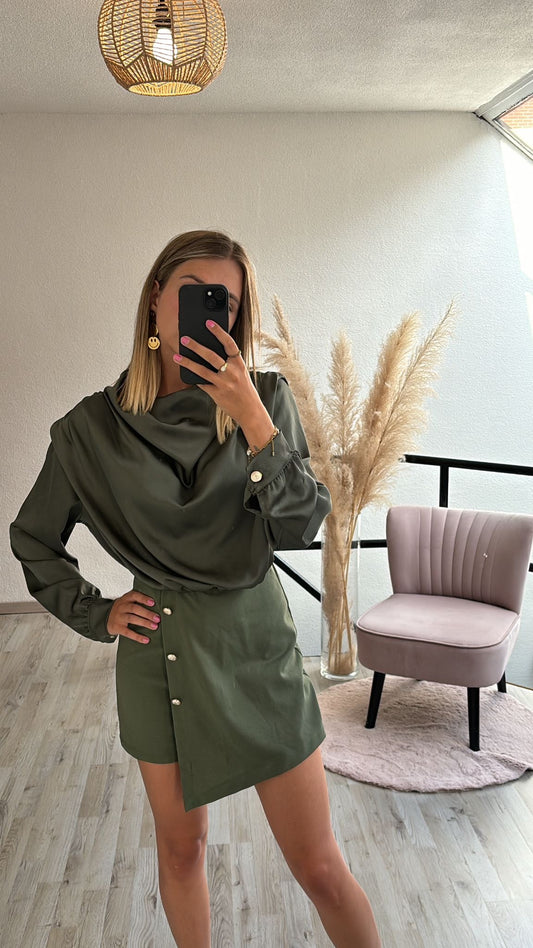 Khaki playsuit