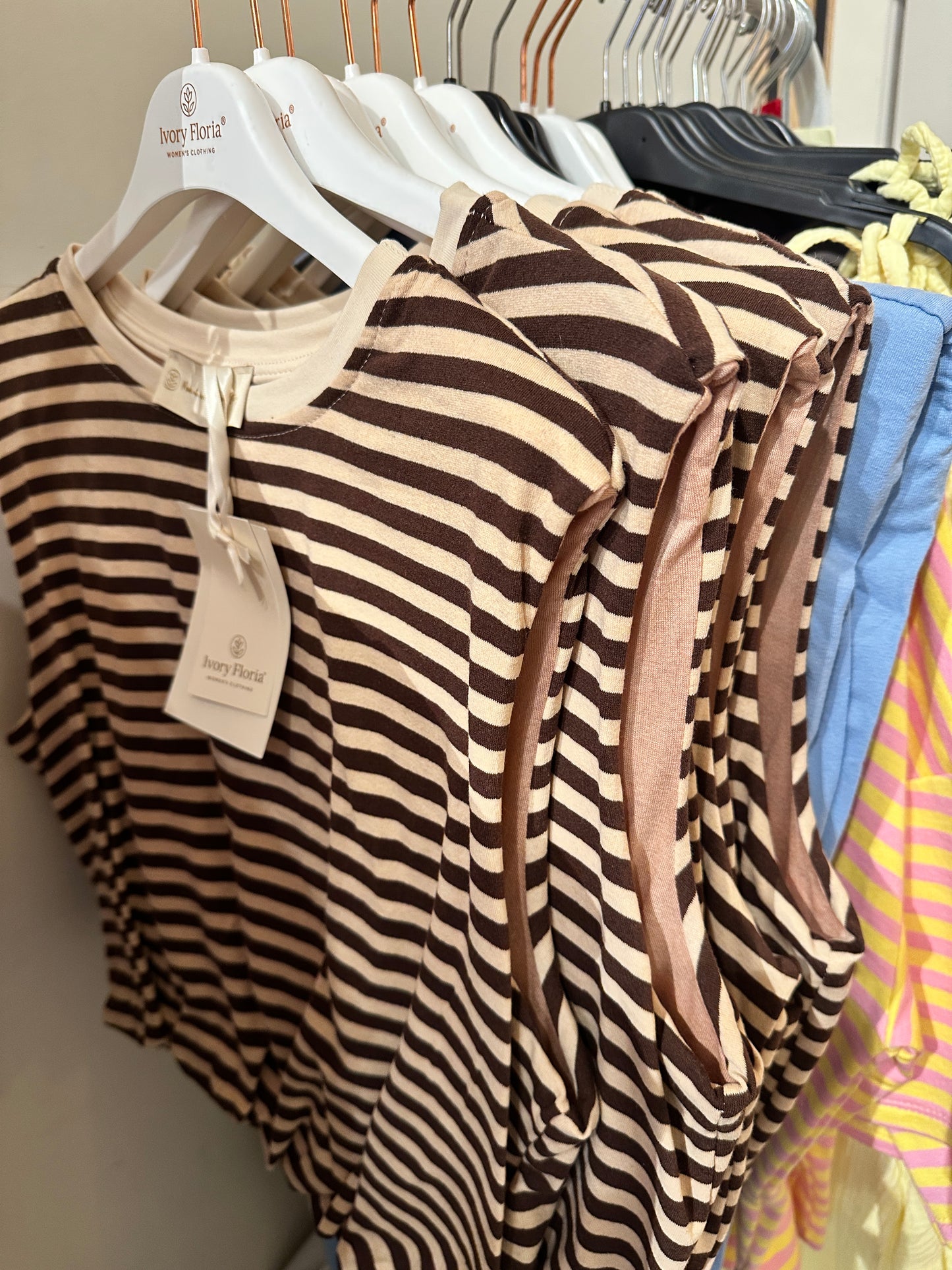 CROPPED SHIRT BEIGE