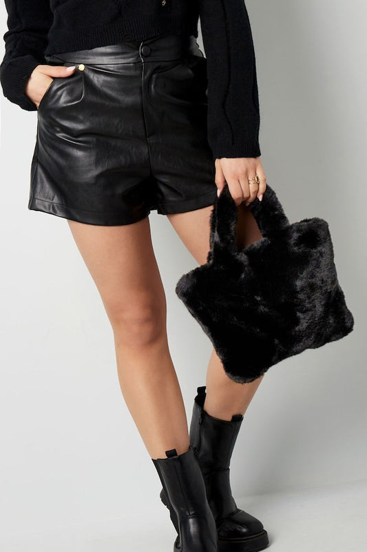 Faux fur tasje