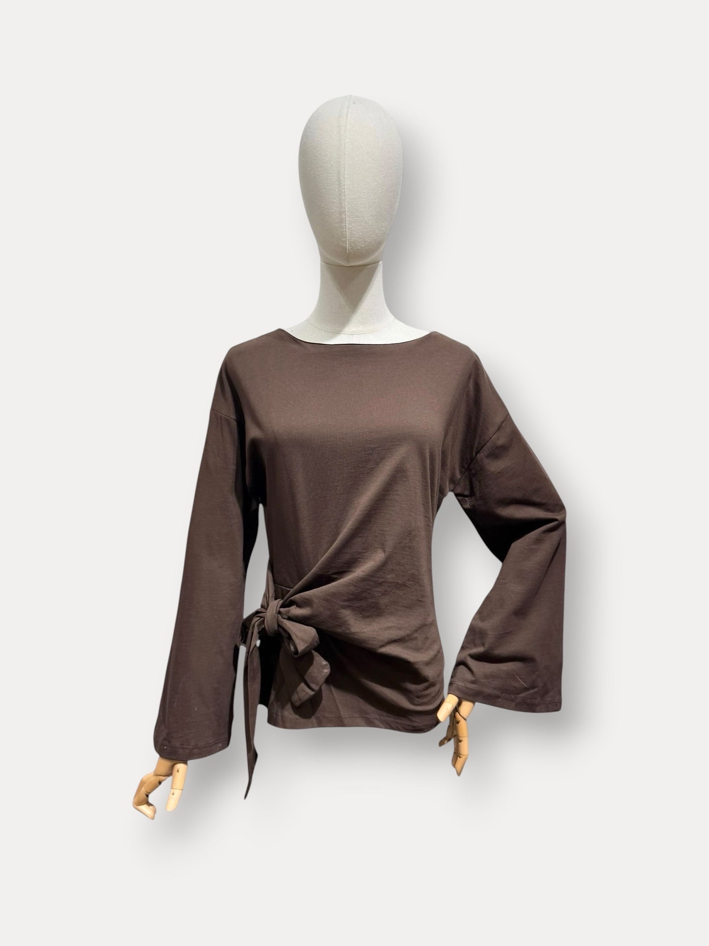 LONGSLEEVE STRIK BRUIN