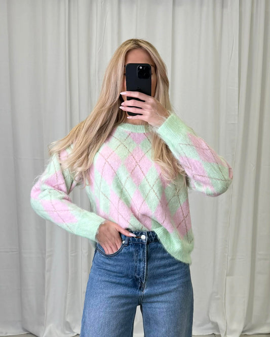 GERUITE TRUI GROEN-ROZE